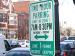 Residential Permit Parking - green and white residential permint parking sign