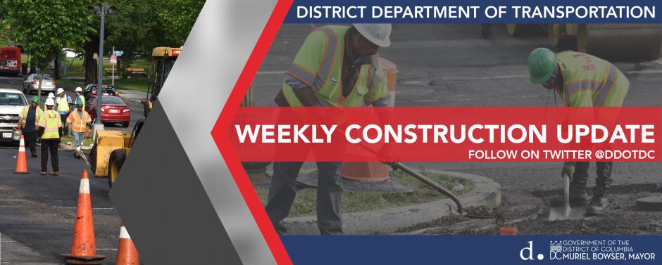 Weekly Construction Update Banner