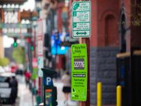 parking signs in downtown dc