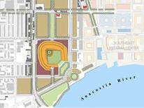 Traffic Operations and Parking Plan for the Baseball Park - map