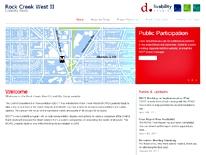 Rock Creek West II Livability Study cover