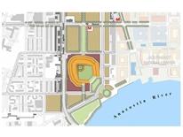 Traffic Operations and Parking Plan for the Baseball Park Illustrated map showing location of baseball park