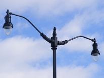 Street and Alley Light Repair - double-facing overhead street lights